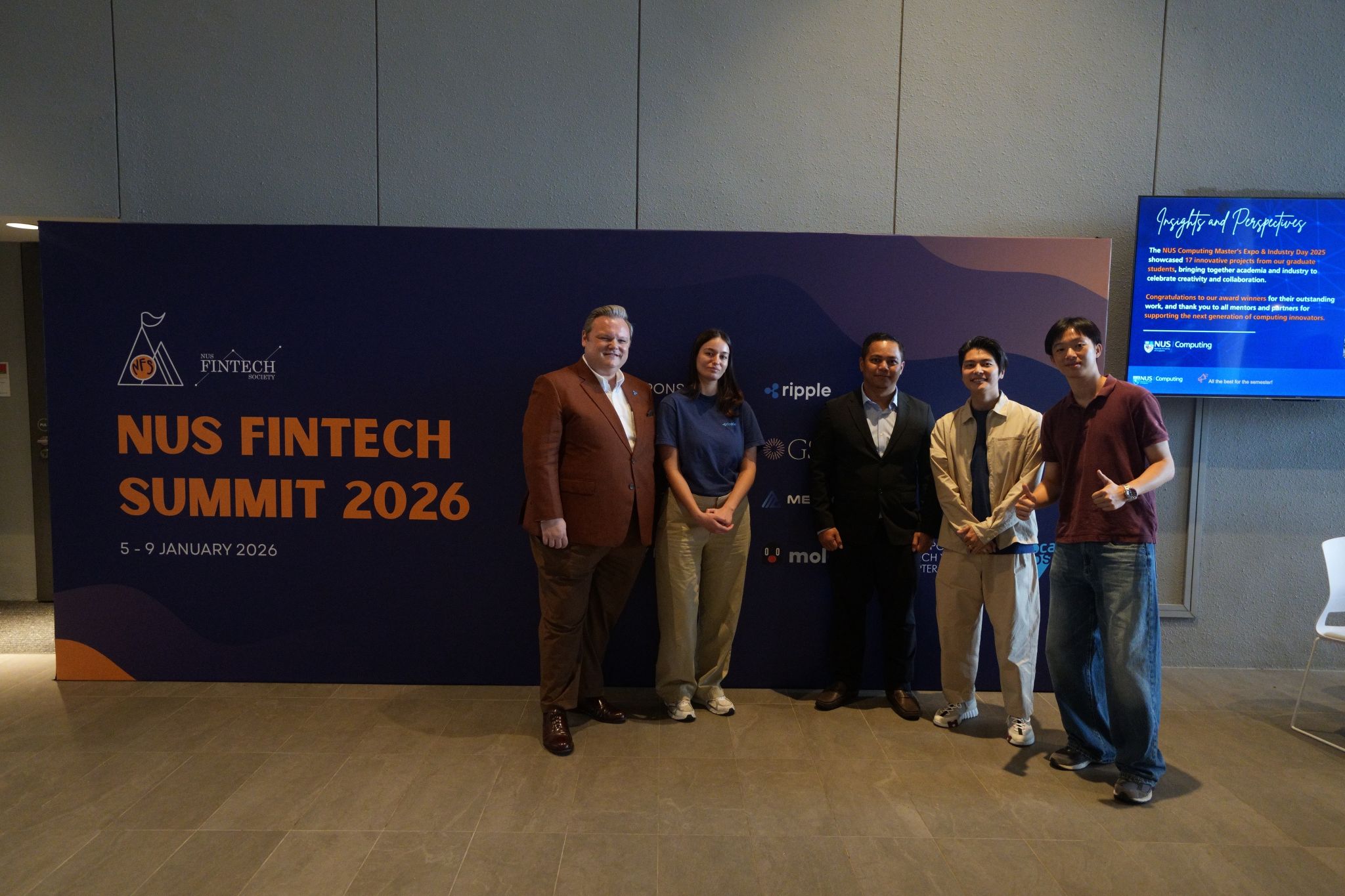 NUS FinTech Summit 2026 core organising team