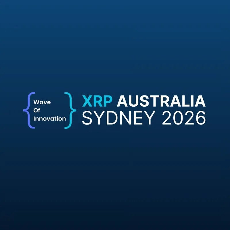 XRPL Hackathon @ XRP Australia 2026 — Official Event Poster